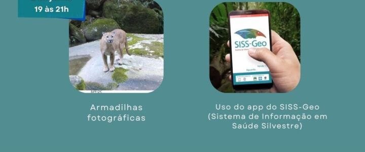 Caminho da Mata Atlântica-Oficina Virtual sobre monitoramento da fauna