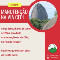 Manutenção na CEPI dia 09/07/2024