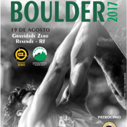 Amanhã! Campeonato Estadual de Boulder 2017