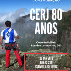 Festa 80 anos Clube Excursionista Rio de Janeiro – CERJ