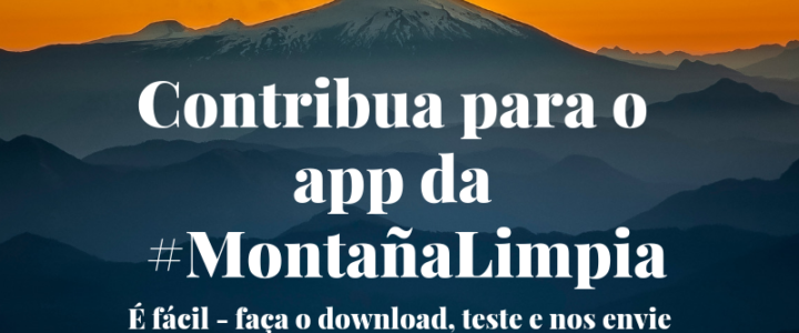 Contribua com o desenvolvimento do aplicativo para a Montanha Limpa – Acceso PanAm