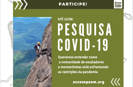 Acceso PanAm – Pesquisa sobre a prática do montanhismo e da escalada no contexto do COVID-19