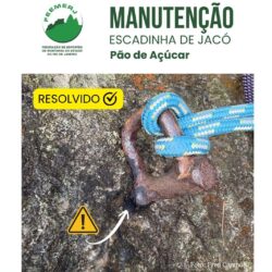Manutenção na “Escadinha de Jacó”