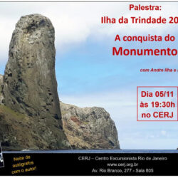 Palestra: Conquista do Monumento na Ilha de Trindade