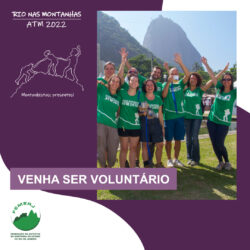 Seja um voluntário no Rio nas Montanhas 2022