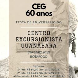 Centro Excursionista Guanabara – 60 Anos