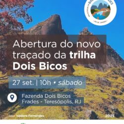 Novo traçado da trilha Dois Bicos, Vale dos Frades, Teresópolis