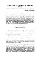 A introdução dos grampos de titânio no Brasil