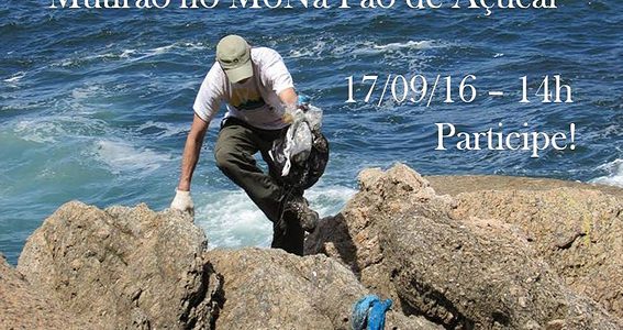 Mutirão de limpeza nas áreas de pesca da Urca