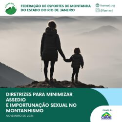 Novo documento: Diretrizes para minimizar assédio e importunação sexual no montanhismo