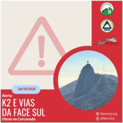Alerta: obras no Corcovado