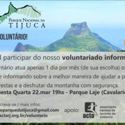 Voluntariado no Parque Nacional da Tijuca (PNT)